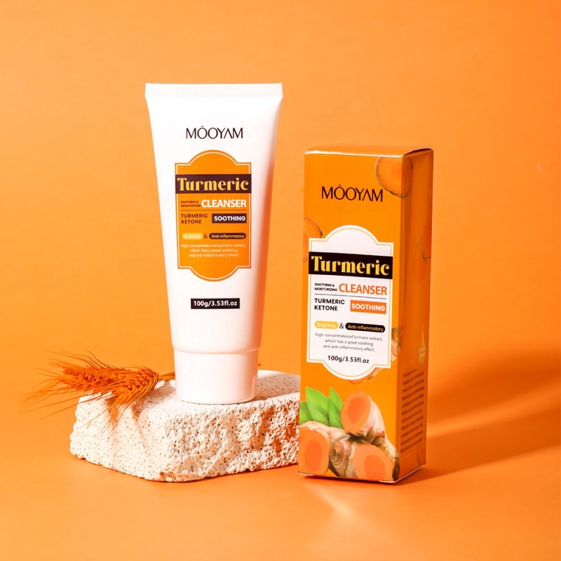 Turmeric Set Manufacturer - OEM Facial Acne Cream Serum Lotion Toner