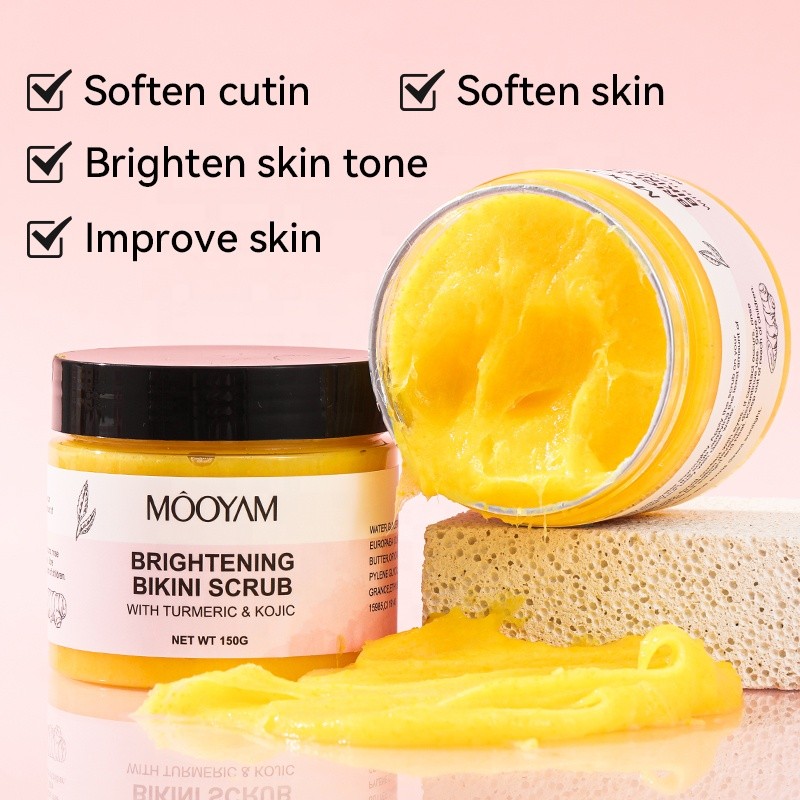 Body Scrub Factory - OEM Kojic Acid Turmeric Bikini Brightening