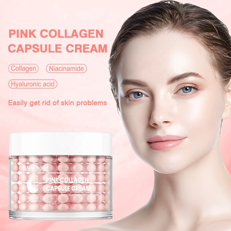 PDRN Cream Manufacturer - OEM Pink Collagen DNA Niacinamide Complex