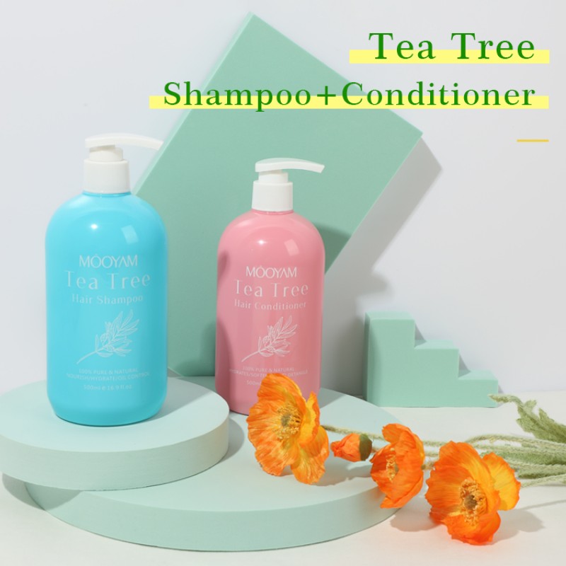 Hair Set Manufacturer - OEM Organic Tea Tree Argan Oil Shampoo
