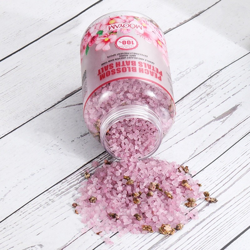 Bath Salt Manufacturer - OEM Rose Petal Himalayan Crystal Soaking