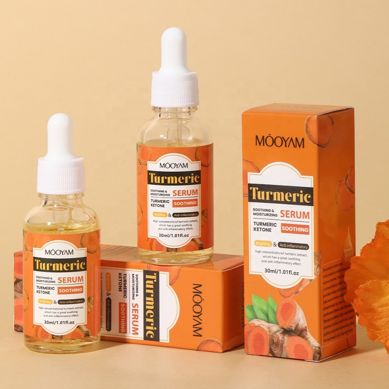 Turmeric Set Manufacturer - OEM Facial Acne Cream Serum Lotion Toner