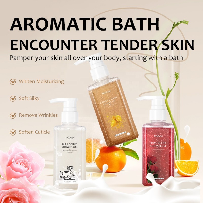 Shower Gel Supplier - OEM Long Lasting Fragrance Exfoliating Perfume