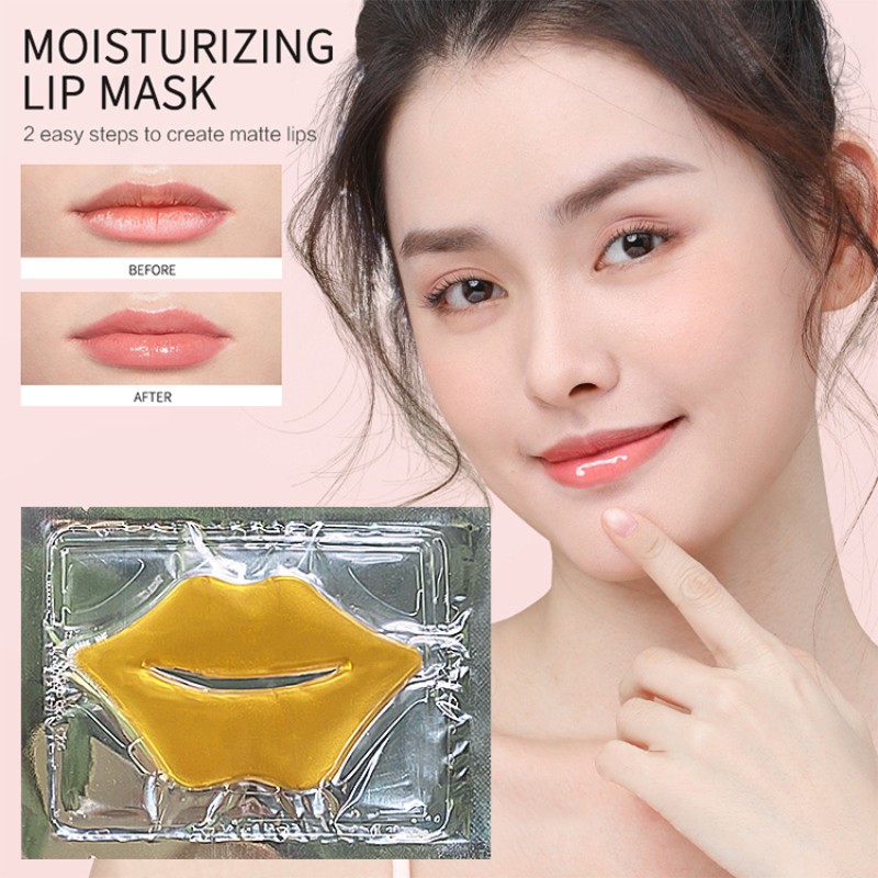 Lip Patch Manufacturer - OEM Organic Golden Hydrating Collagen Lip