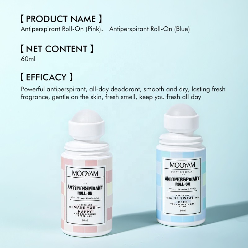 Deodorant Factory - OEM Underarm Anti-Perspiring Roll on Natural