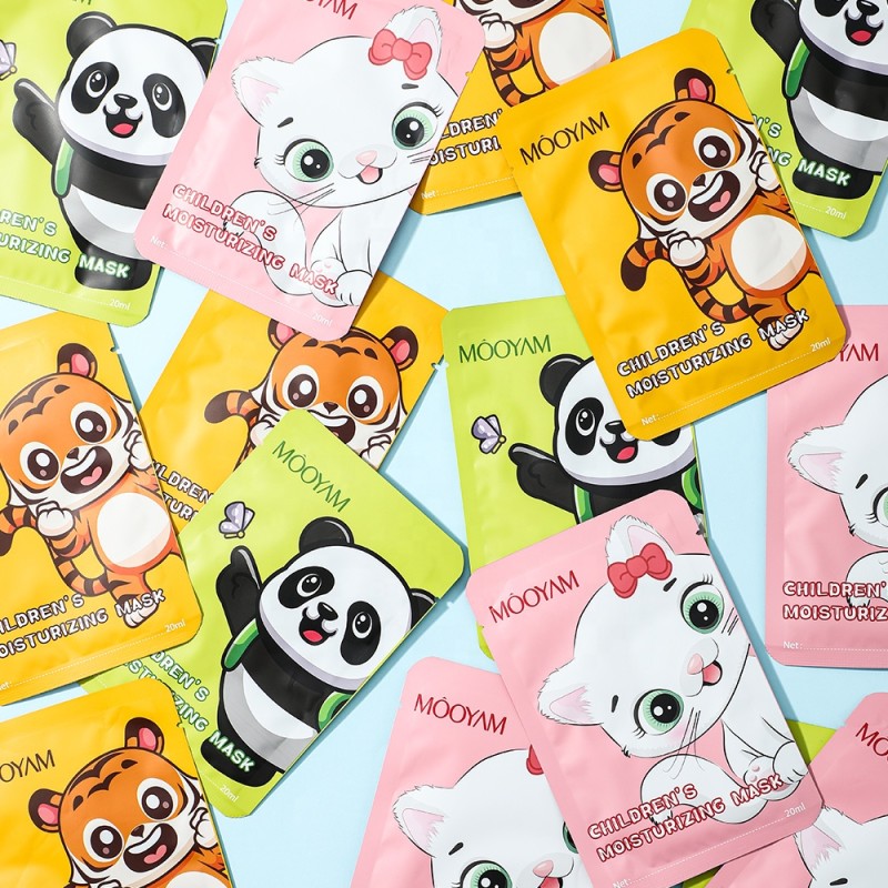Children Face Mask Supplier - OEM Animal Shaped 5pcs/Box Moisturizing