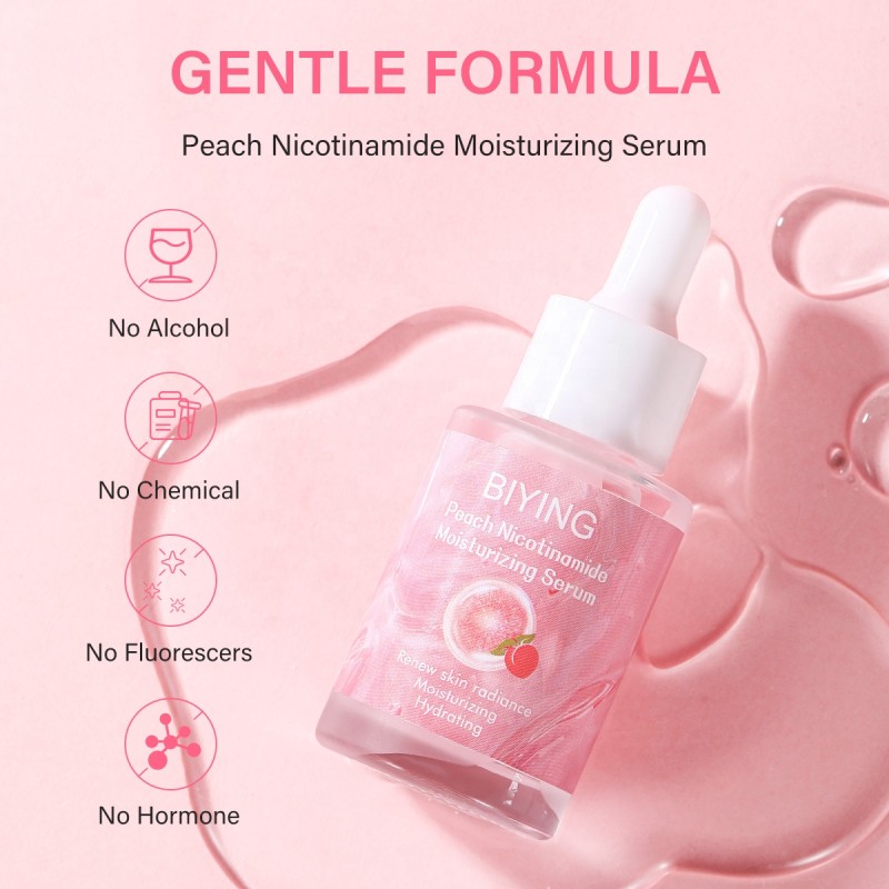 Peach Serum Factory - OEM Korean Dark Spot Correcting Niacinamide