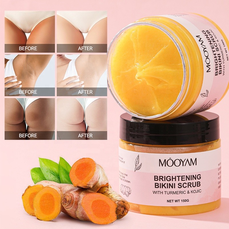 Body Scrub Factory - OEM Kojic Acid Turmeric Bikini Brightening
