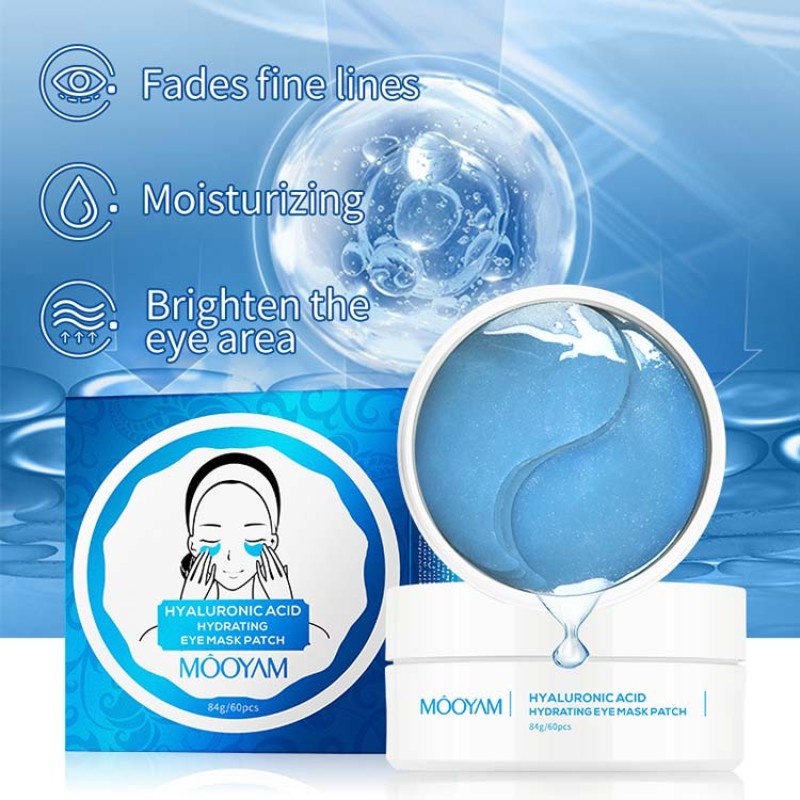 Eye Patches Supplier - OEM Hydrogel Collagen Cooling Under Eye Mask