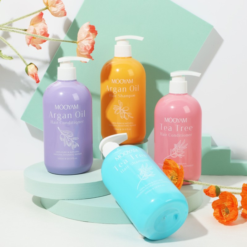Hair Set Manufacturer - OEM Organic Tea Tree Argan Oil Shampoo