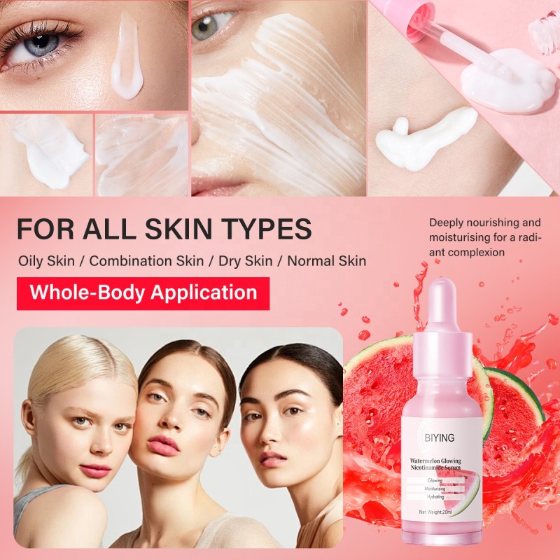Watermelon Serum Manufacturer - OEM Hyaluronic Acid Plumping Hydrating