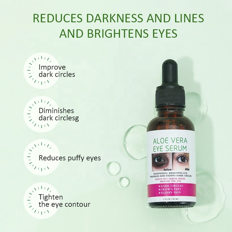 Eye Serum Manufacturer - OEM Dark Circle Remover Aloe Vera Lightening
