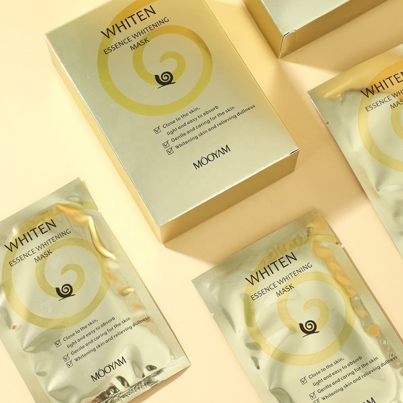 Snail Mask Manufacturer - OEM Collagen Moisturizing Whitening Sheet Mask
