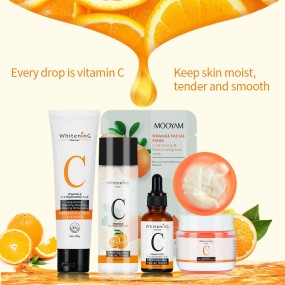Vitamin C Set Factory - OEM Natural Retinol Whitening Skin Care Set