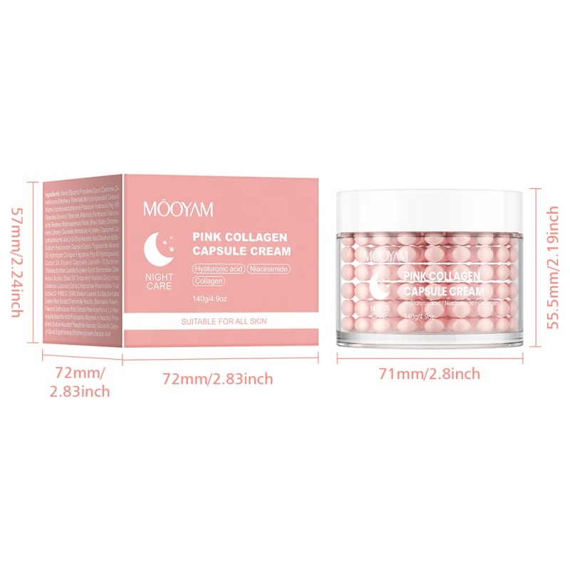 PDRN Cream Manufacturer - OEM Pink Collagen DNA Niacinamide Complex