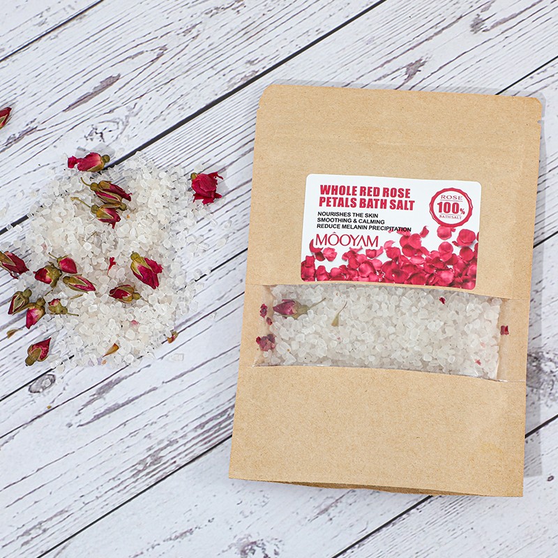 Bath Salts Supplier - OEM Natural Bubble Epsom with Flowers