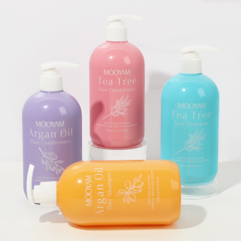 Hair Set Manufacturer - OEM Organic Tea Tree Argan Oil Shampoo