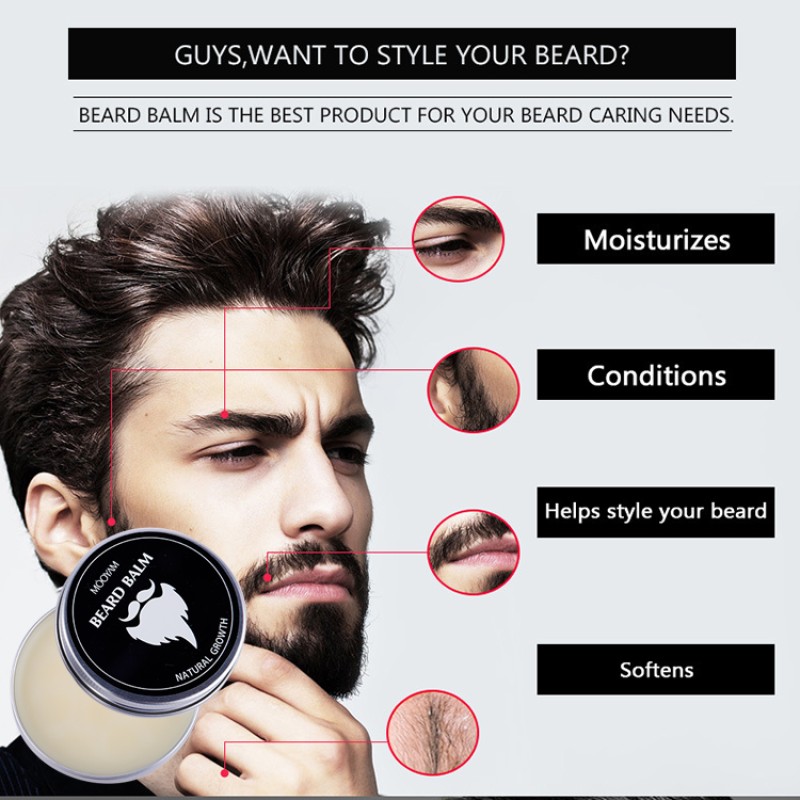 Beard Balm Manufacturer - OEM Organic Smoothing Best Beard Care