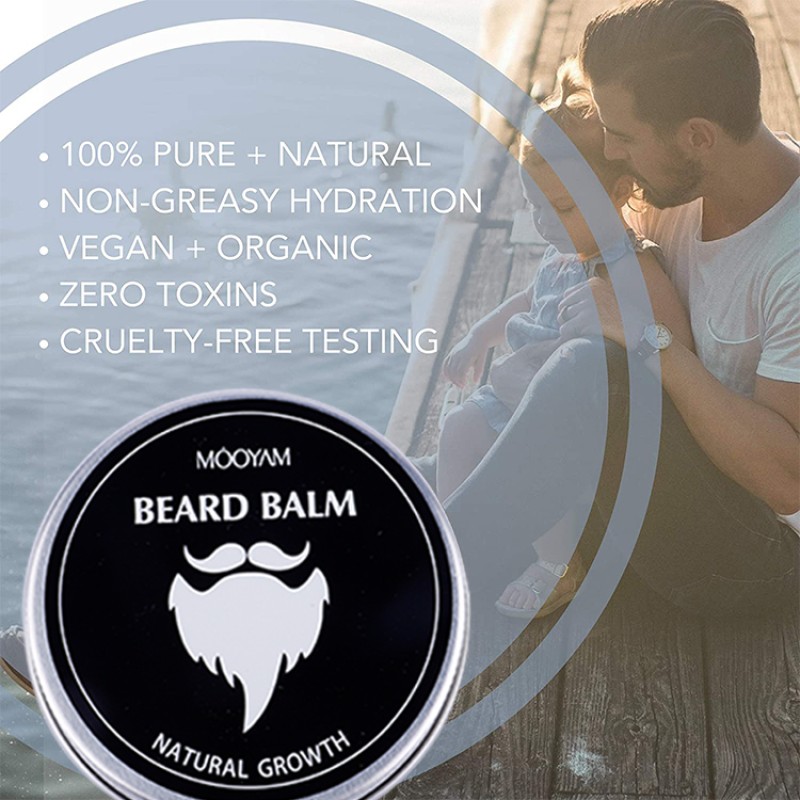 Beard Balm Manufacturer - OEM Organic Smoothing Best Beard Care