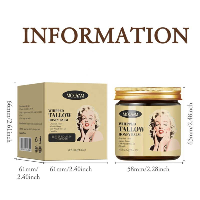 Tallow Balm Manufacturer - OEM Organic Manuka Honey Skin Care Cream