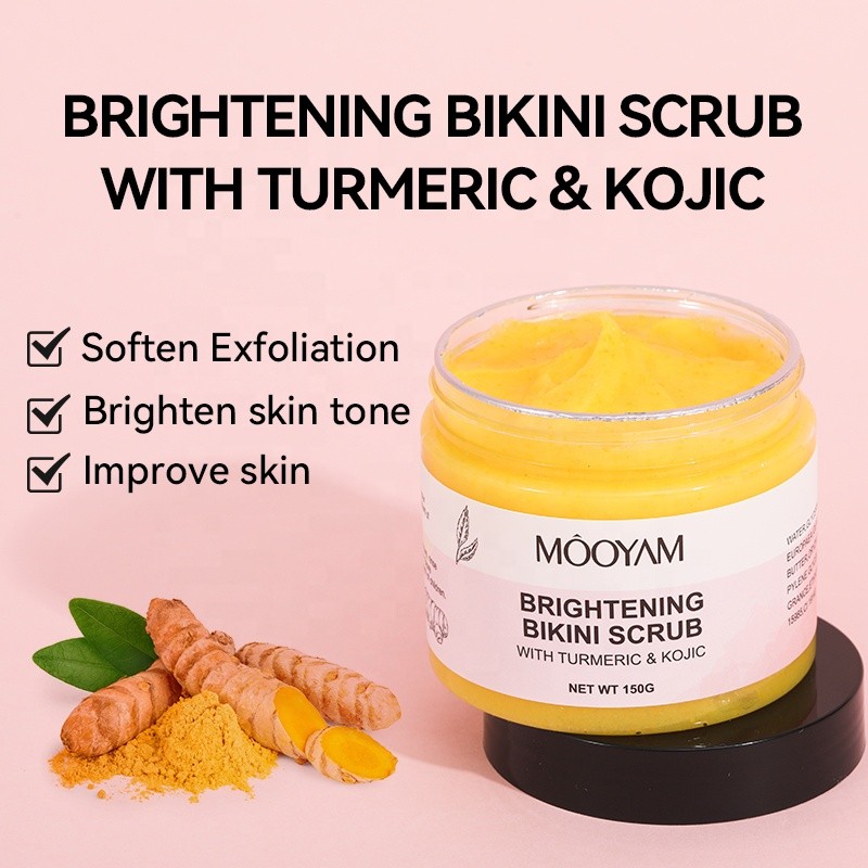 Body Scrub Factory - OEM Kojic Acid Turmeric Bikini Brightening