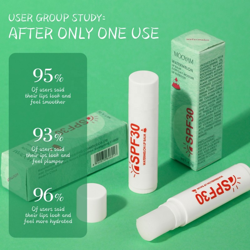 Lip Balm Manufacturer - OEM Watermelon SPF 30 Shea Butter Honey