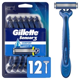 Disposable Razors Manufacturer - Sensor3 Comfort 12pcs