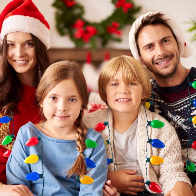 LED Christmas Necklace Factory - OEM Light Up Holiday Accessories