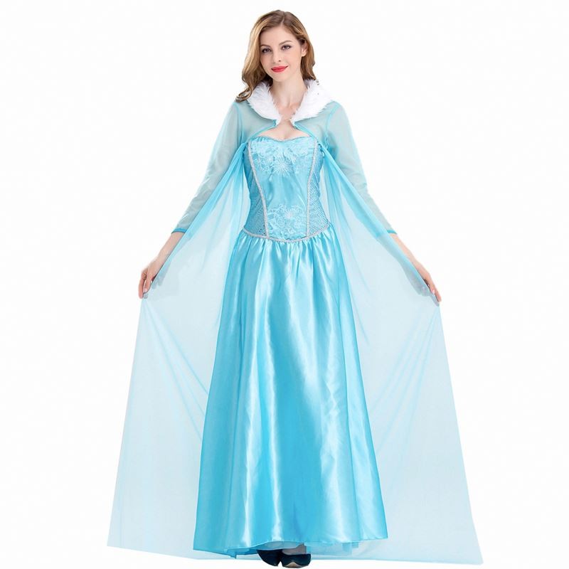Elsa Dress Factory - OEM Girls Sequined Halloween Costume