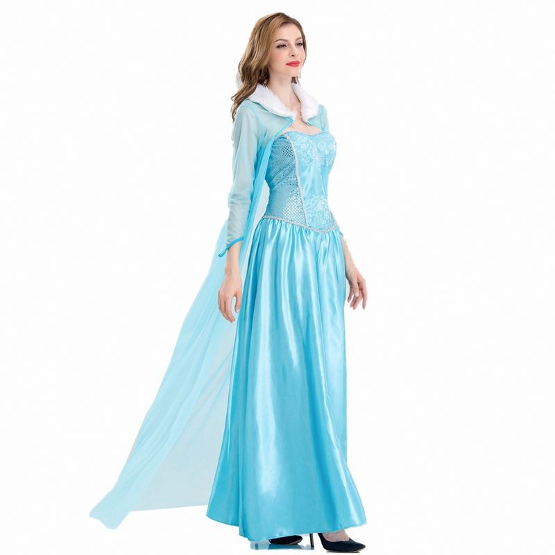Elsa Dress Factory - OEM Girls Sequined Halloween Costume