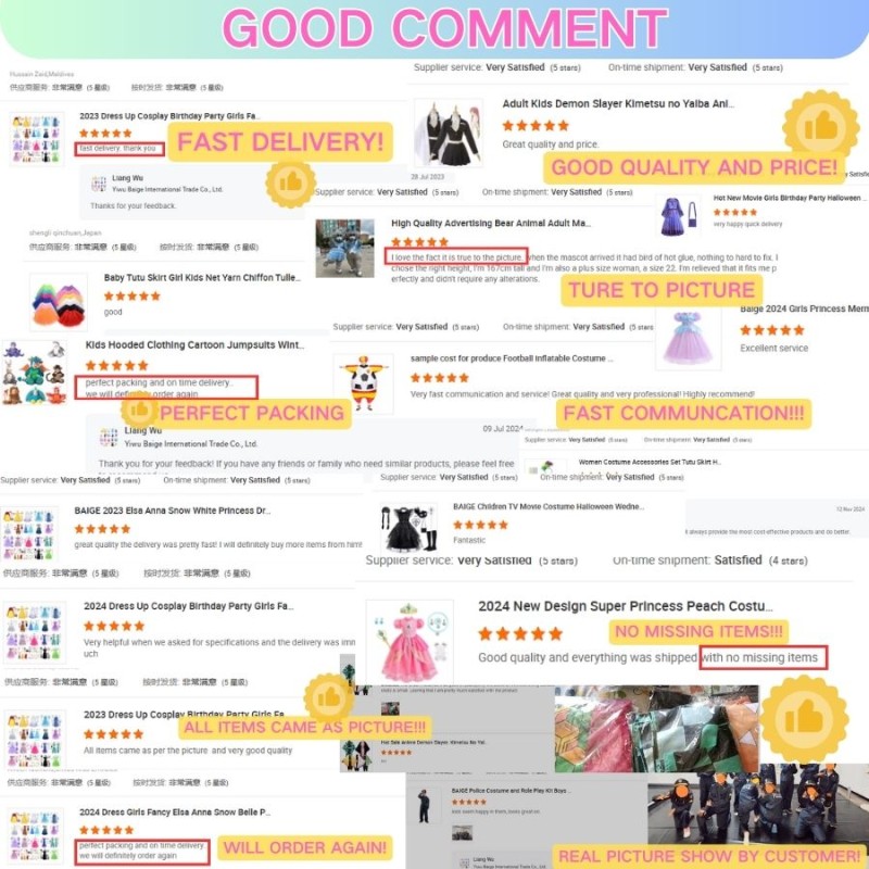 Sofia Dress Supplier - OEM Sequins Princess Cosplay Costume