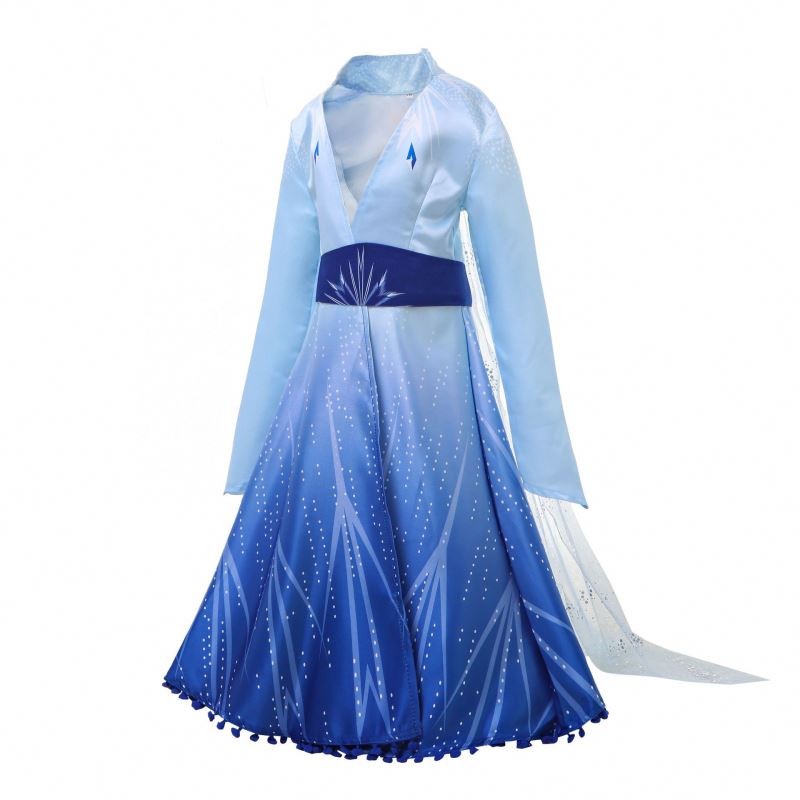 Snow Queen Dress Factory - OEM 3-10 Years with Accessories