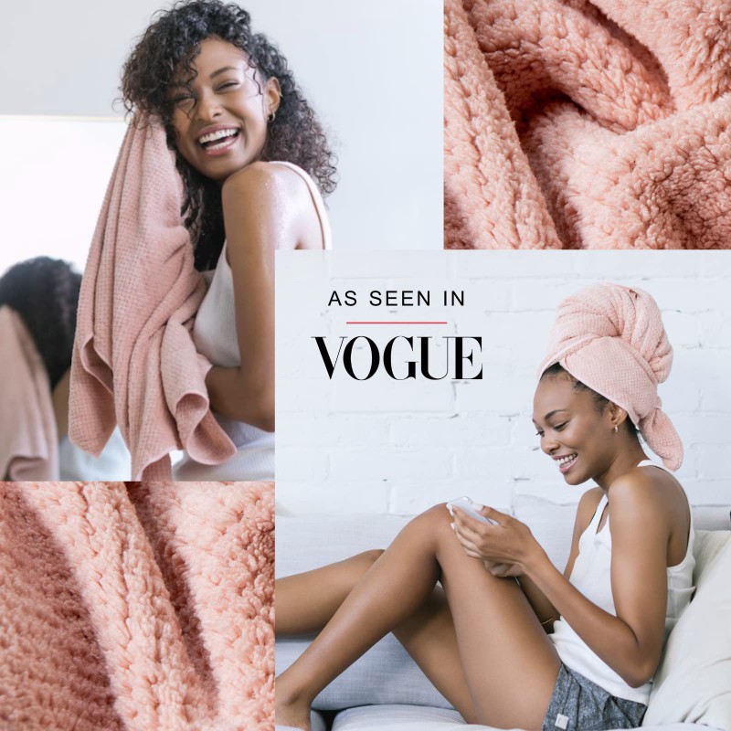 Hair Towel Wrap Supplier - Large Turban Quick Dry