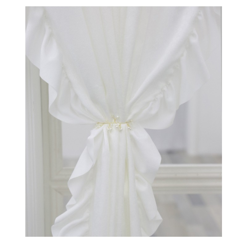 Sheer Curtain Supplier - Tab Top Ruffle