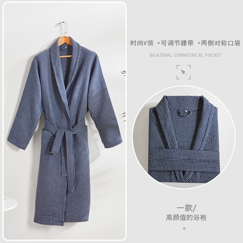 Muslin Bathrobe Factory - 4 Layer Unisex Gown