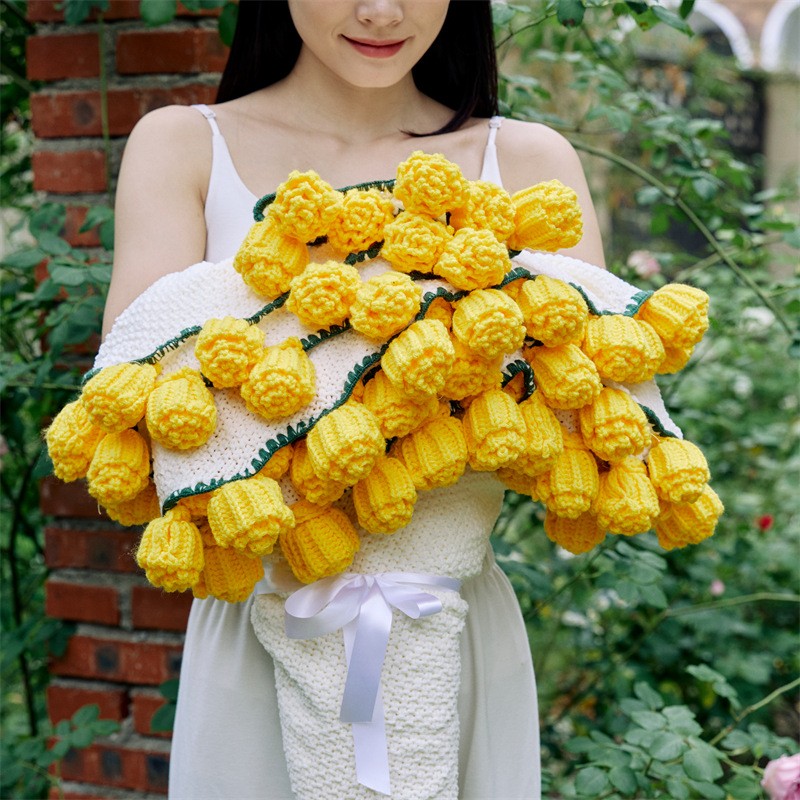 Rose Bedspread Supplier - OEKO-TEX Crochet