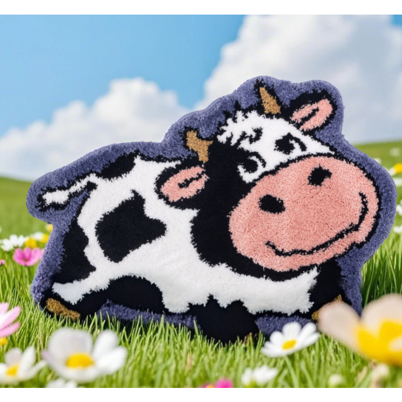 Floor Mat Manufacturer - Custom Flocked Design