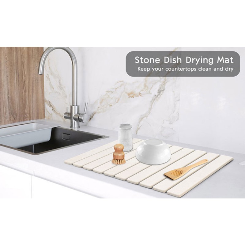 Dish Mat Supplier - Diatomite Absorbent Pad