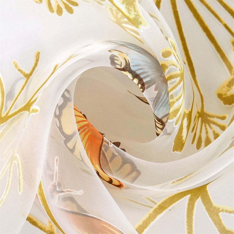 Sheer Curtain Manufacturer - Butterfly Burnout