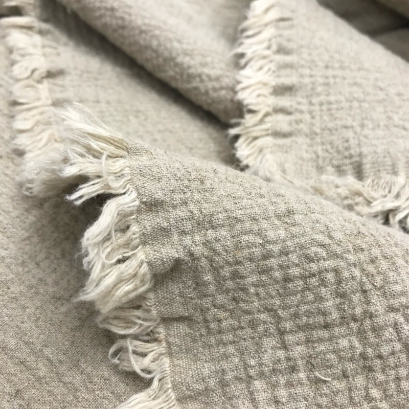 Hemp Blanket Factory - Tassel Throw Zen Style