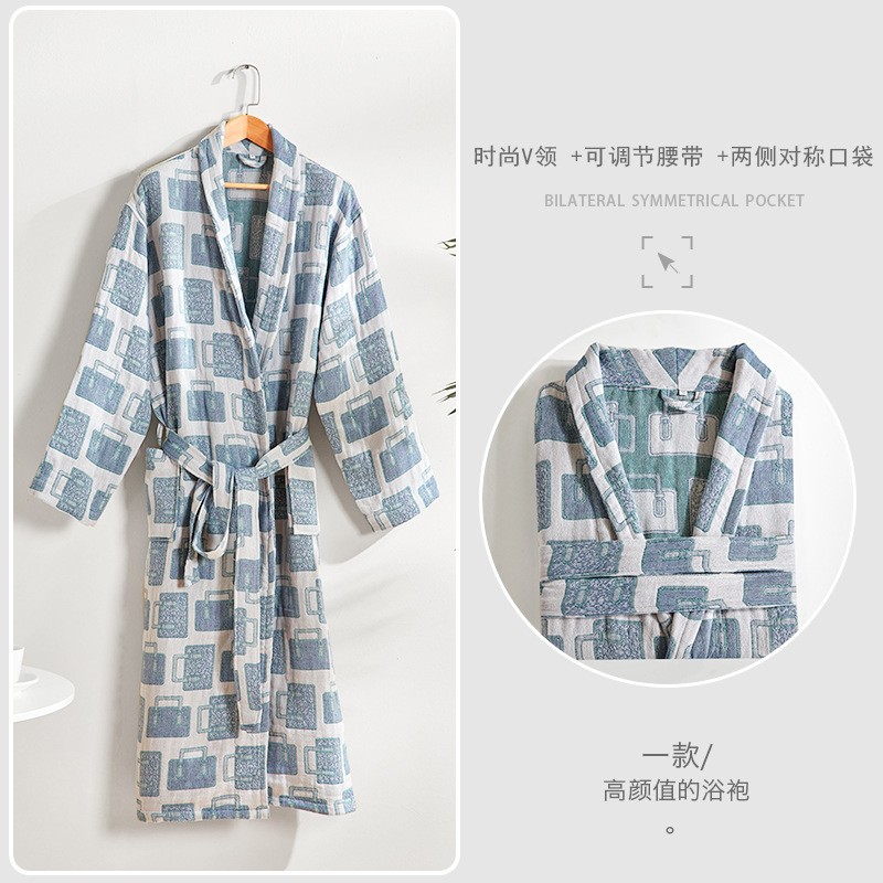 Muslin Bathrobe Factory - 4 Layer Unisex Gown