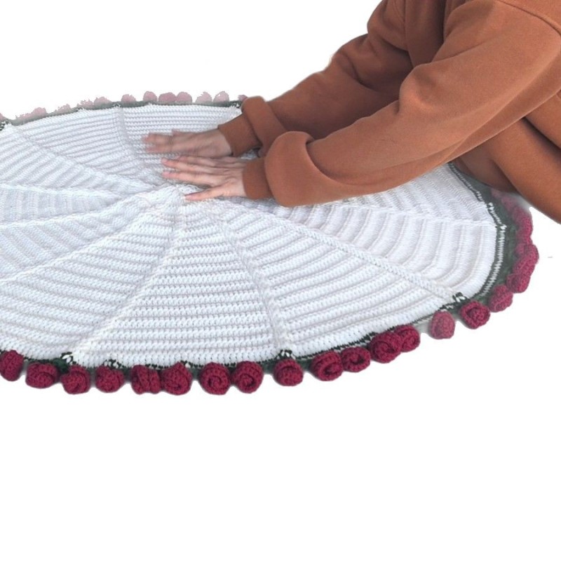 Rose Throw Factory - Valentine 3D Crochet