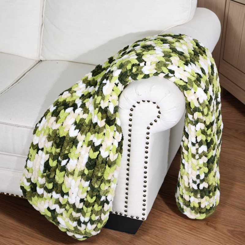 Chenille Blanket Supplier - Heavyweight Sofa Throw