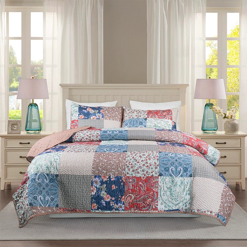 Floral Quilt Supplier - 3pcs Patchwork Set