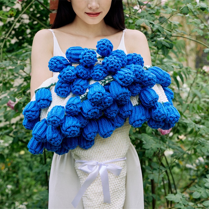 Rose Bedspread Supplier - OEKO-TEX Crochet