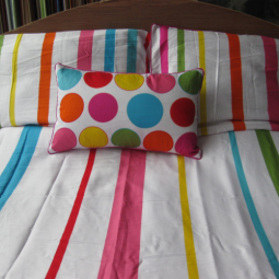 Bedding Set Manufacturer - Dot Stripe Quilt