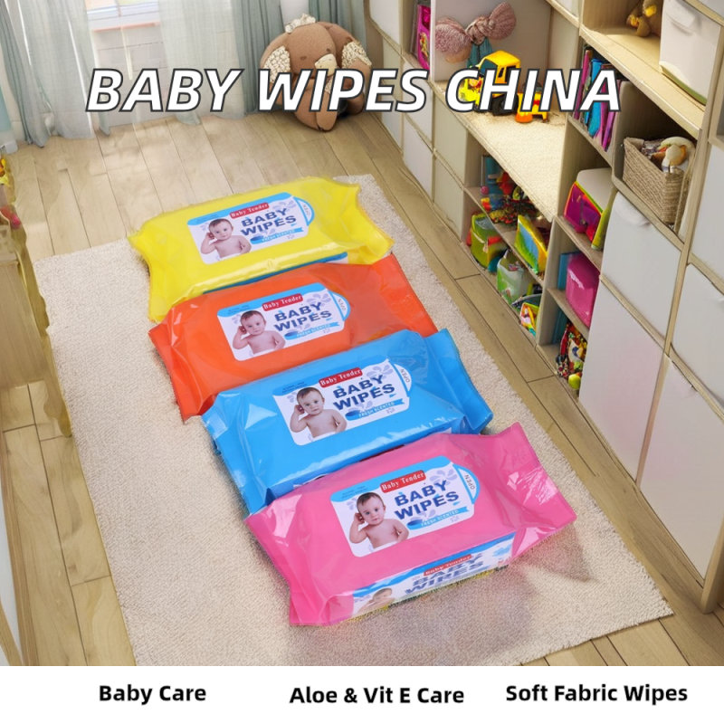 Baby Wet Wipes Supplier - Aloe Vera Vitamin E Eco Friendly