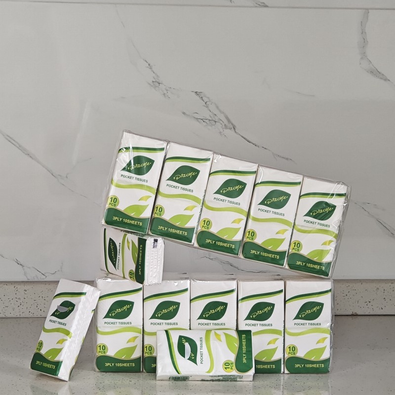 Pocket Tissue Paper Factory - Wholesale Mini Pack Travel Use
