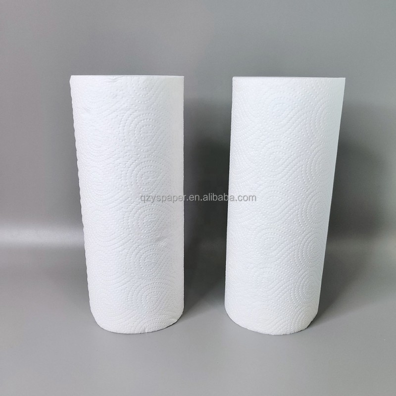 Kitchen Paper Towel Factory - OEM 2 Ply Jumbo Roll Wood Pulp