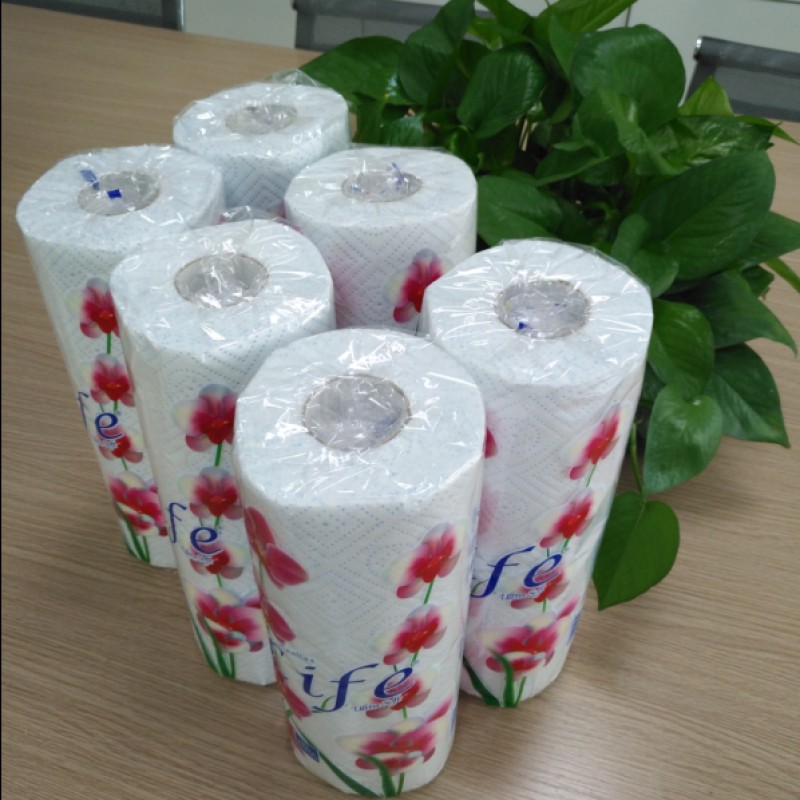 Kitchen Paper Manufacturer - 2 Ply Jumbo Roll Oil Absorption